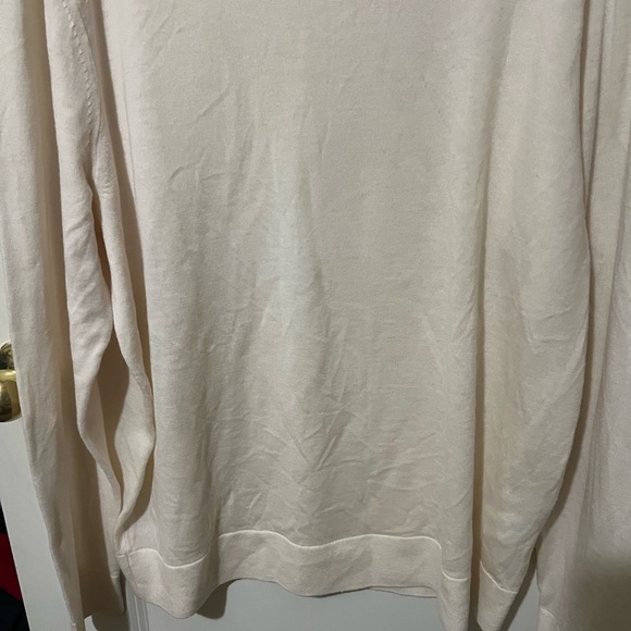****Donated****Michael Kors off white wool sweater Size XL - Picture 2 of 6